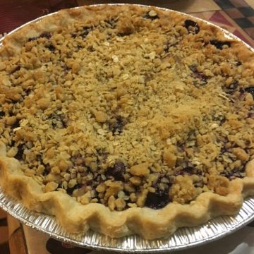 Blueberry Pie (Homemade)