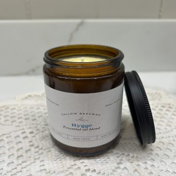 8 oz Tallow Beeswax Candle - Hygge